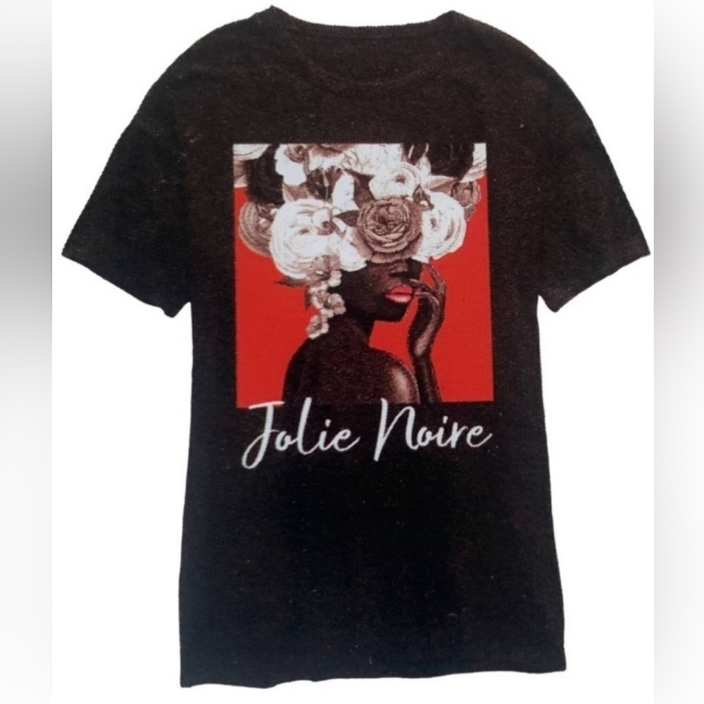 JOLIE NOIRE LADIES GRAPHIC TEE